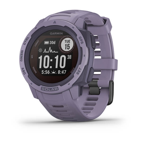 SmartWatch Garmin Instinct Solar Coral - GPS, Glonass