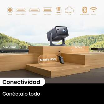 PROYECTOR HISENSE LASER MINI C2 65-300%%%quot; 4K SMARTTV