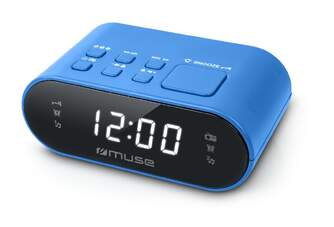 RADIO RELOJ MUSE M-10 BL FM