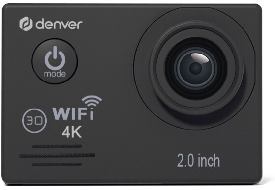Cámara deportiva Denver ACK-8064 - 4K Ultra HD, Wi-Fi, pantalla 2", 1050 mAh