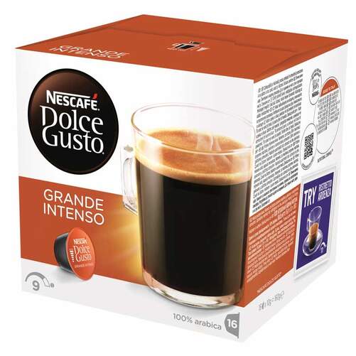 Cápsulas Dolce Gusto Grande Intenso - 16 Cápsulas