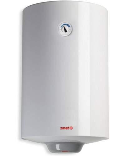 Termo Eléctrico Simat 50 - 1200W, 50 Litros, 75 Litros, 8Bar, IPX3, Ánodo Magnesio, Vertical