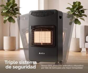ESTUFA GAS ARTICA AEI4100G INFRARROJOS 4100W GRIS