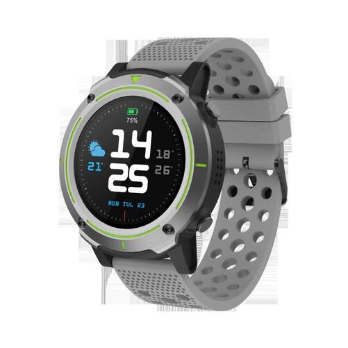 SmartWatch Denver SW-510 Gris - 1.3" T&aacute;ctil, GPS, Frec. Card&iacute;aca, Multideporte, IP68, 500mAh
