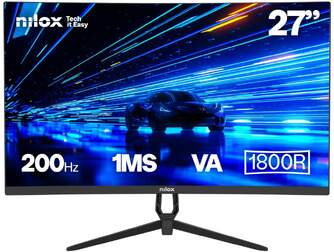 MONITOR NILOX 27%%%quot; NXM27CRV2001 200HZ CURVO 1MS