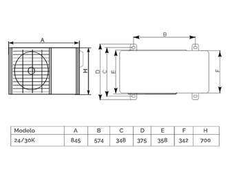 ACON.COND ARTICA ACC24DWG1 7KW WIFI
