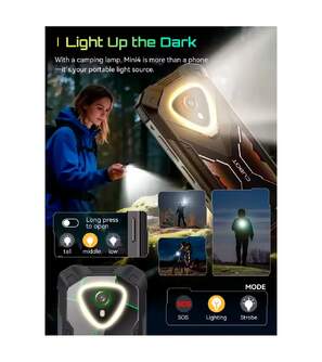 SMARTPHONE CUBOT KING KONG MINI 4 6/128 4,7%%%quot; GREEN