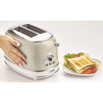 TOST. ARIETE 155/13 2R CORTO BEIGE 810W VINTAGE