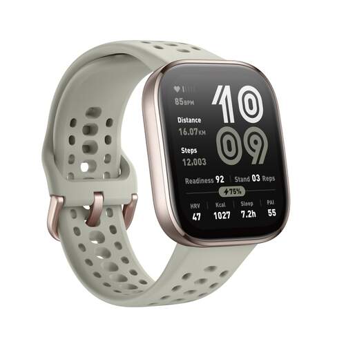 Smartwatch Amazfit Bip 6 Verde - 1,97" AMOLED, 340 mAh, 14 días aut., BT 5.2, GPS, monitor salud
