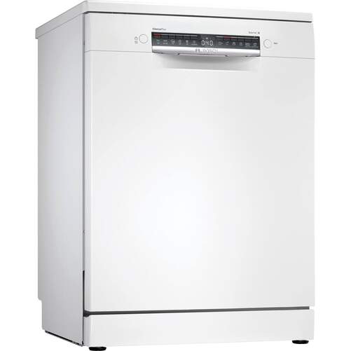 Lavavajillas Bosch SMS4EMW06E - Clase B, 6 programas, con 3ª bandeja 42 dB, Blanco