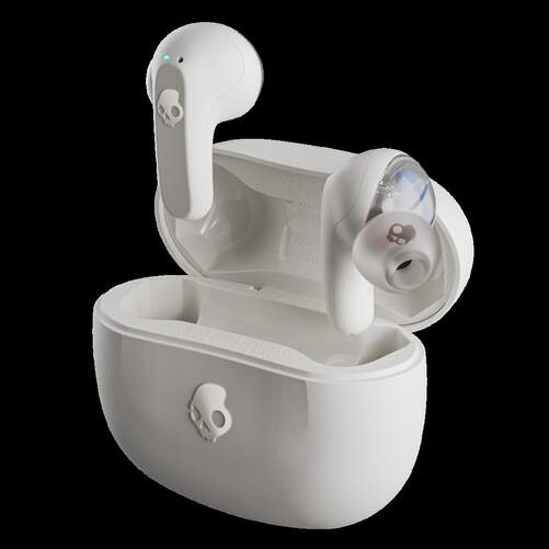 Auriculares Skullcandy Rail - True Wireless Stereo, Bluetooth 5.2, 20-20KHz, Blanco