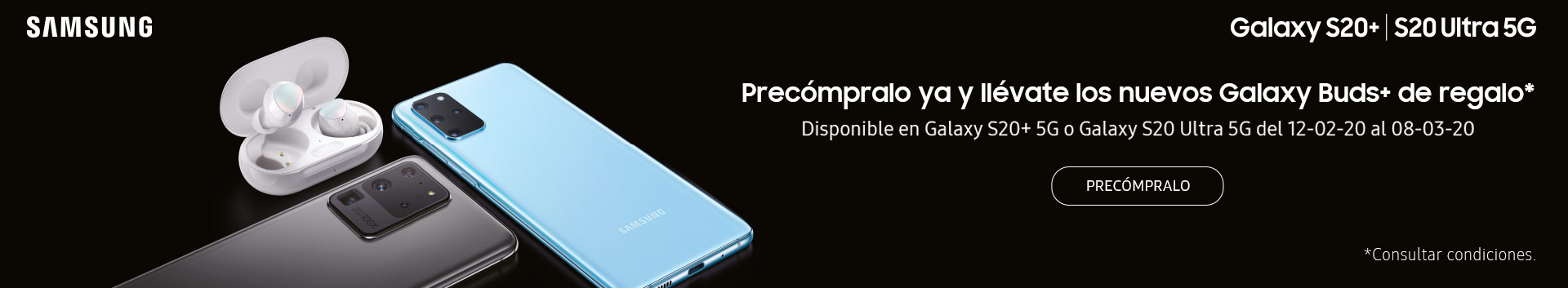 Nuevos Galaxy S20, S20+ y S20 Ultra