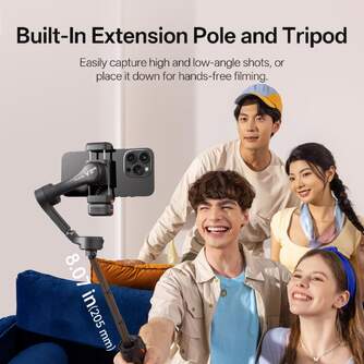 GIMBALL HOHEM ISTEADY V3 ULTRA AI AUTOTRACK NEGRO