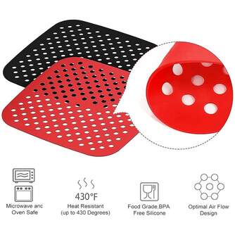 BASE SILICONA AIRFRYER NK-HOCO32006 CUADRADA 18,6