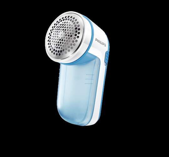 Quitapelusas Philips GC026/00 - Con pilas, 8800 rpm, 3 tama&ntilde;os, Azul - Blanco