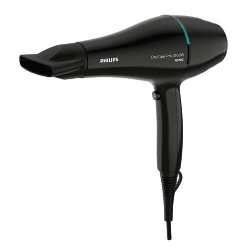 Secador Philips DryCare BHD272/00 - 2100W, ThermoProtect, Iónico, Concentrador, Motor AC