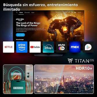 TV PHILIPS 55%%%quot; 55PUS7810 UHD QLED SMART TV HDR10 