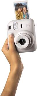CAMARA FUJIFILM INSTAX MINI 12 CLAY WHITE