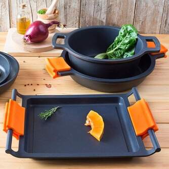 OLLA BRA EFFICIENT 28CM ALTA C/TAPA