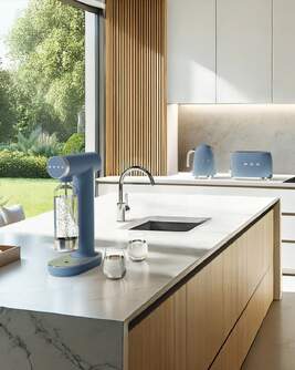 TOST. SMEG TSF01SBMEU 950W 2R AZUL TORMENTA