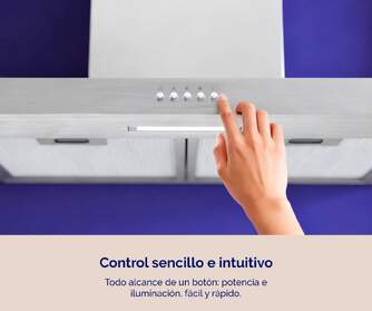 CAMPANA ARTICA ALINE60BI 60CM B INOX