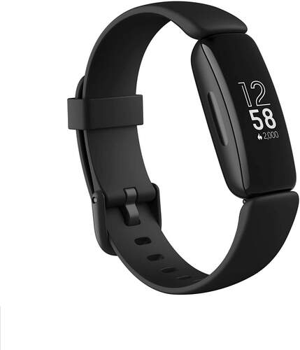 Fitbit Inspire 2 Negra - Batería 10 días, Monitorización Actividades y descanso, Ritmo Cardíaco