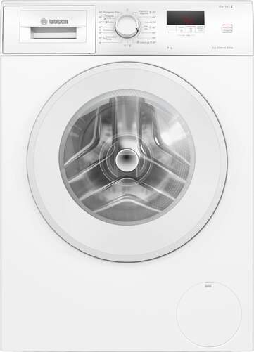 Lavadora Bosch WGE03200EP - 8 kg, 1200 rpm, Blanca, Clase A, Pausa y Carga, 71 dB