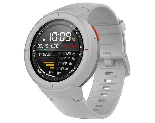Smartwatch Xiaomi Amazfit Verge Blanco - IP68, Bluetooth + Wi-Fi, GPS+GLONASS, Sensores deportivos