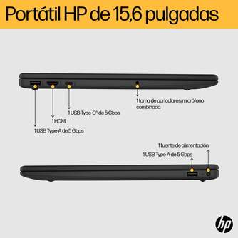 PORTATIL HP 15-FD0014NS RYZEN 3 8GB 512SSD 15,6%%%quot;