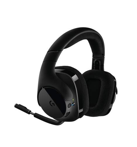 Auriculares Gaming Logitech G533 - Batería 15h, Sonido DTS Headphone: X 7.1ch, Micro