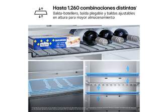 FRICOM. LG GBBS524DPY 203x60 INOX
