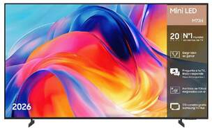 TV Samsung 75" MiniLED TU75M73H  - 4K Ultra HD, Smart TV Tizen, 120 Hz, Altavoces 20W, HDR10+