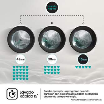 LVD.SEC. HISENSE WD3S9043BW3 9/6K 1400R A/D BCA