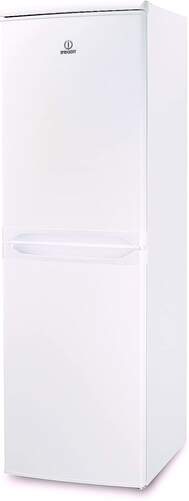 Frigorífico Combi Indesit Caa 55 1 - Clase F, 254L, 174x55cm, LowFrost, Humedad Óptima, Blanco