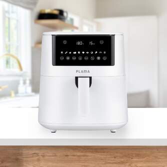 FREIDORA AIRE FLAMA 681FL 7L 1650W DIGI BLANCA