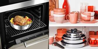 LOTE SARTENES TEFAL L881S904 INGENIO SET 9PZS