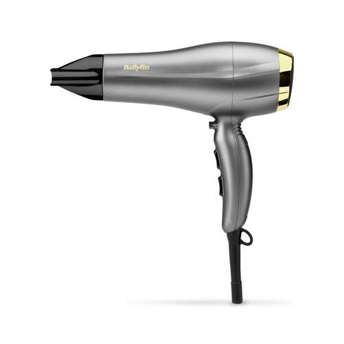 Secador Babyliss 5513TE - Motor DC, 2300 W, Iónico, 2 Velocidades, 3 Temperaturas, Difusor