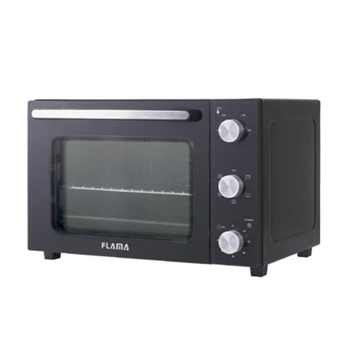 Horno Sobremesa Flama 1536FL - 1500W, 35 Litros, Temporizador, Negro