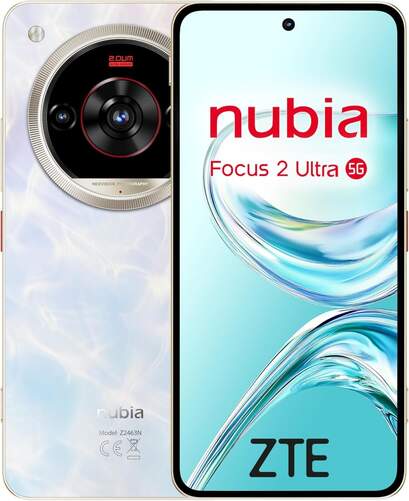 ZTE Nubia Focus 2 Ultra 5G 8/512 GB Blanco - 6,8", Admite MicroSD, C&aacute;mara triple 50 MP, 5000 mAh