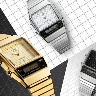 RELOJ CASIO VINTAGE ICONIC AQ-800E-7AEF