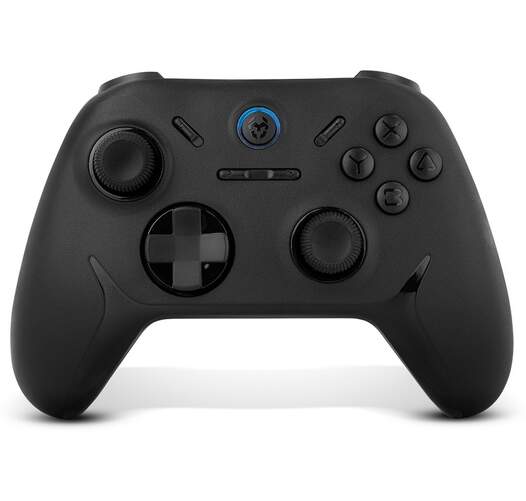 Mando Krom Kadoer Inal&aacute;mbrico Multiplataforma - Bluetooth 5.0, Negro