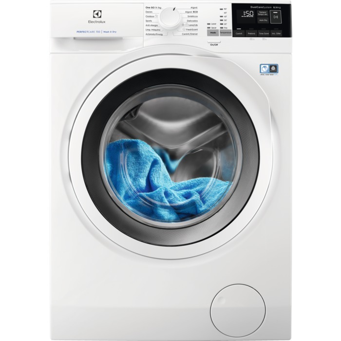 Lavadora Secadora Electrolux EW7W4862L - E, 8+6kg