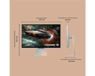 MONITOR SAMSUNG 27%%%quot; LS27FG904XUXEN UHD 165HZ 3D