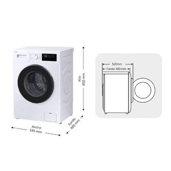 LVD. SAMSUNG WW80FG3M05AWEC 8K 1400R BCO