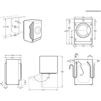LVD. ELECTROLUX EN7F4722AN 7K 1200R DSP INTEGRABLE