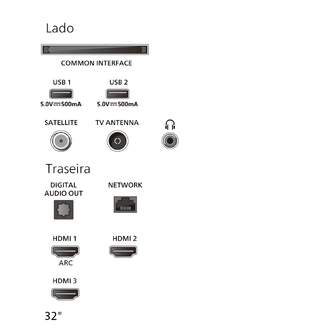 TV PHILIPS 32%%%quot; 32PHS6000 HD SMART TV PIXEL PLUS