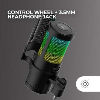 MICR%%%#211;FONO   FILTRO MARS GAMING MMICSC NEGRO