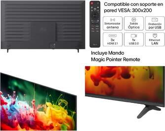 TV LG 43%%%quot; 43QNED70B6C UHD QNED MINILED A7 WEBOS26