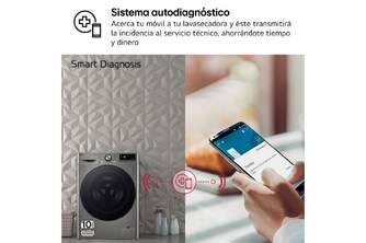 LVD.SEC. LG F4DR7009AGS 9/6K 1400R INOX WIFI