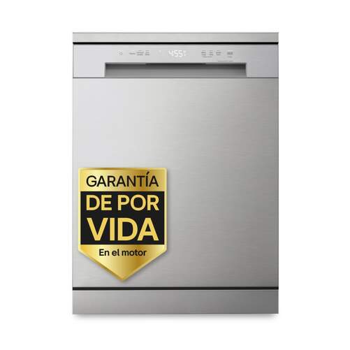 Lavavajillas LG DF142FV - 14 Servicios, 5 Programas, QuadWash, 45 dB, Inox Antihuellas